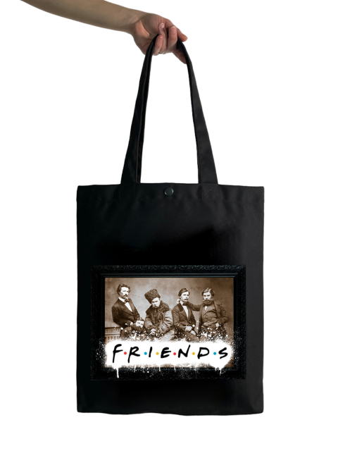 Шопер "Friends" чорний